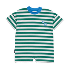 Crywolf Sun Smart Romper (Sea Green Stripe)
