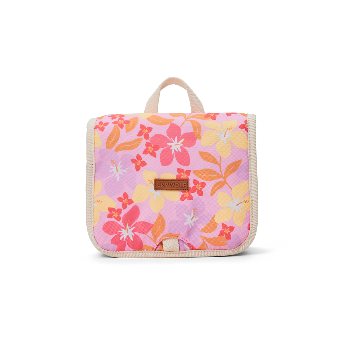 Crywolf Hanging Toiletry Bag (Hibiscus Daze)