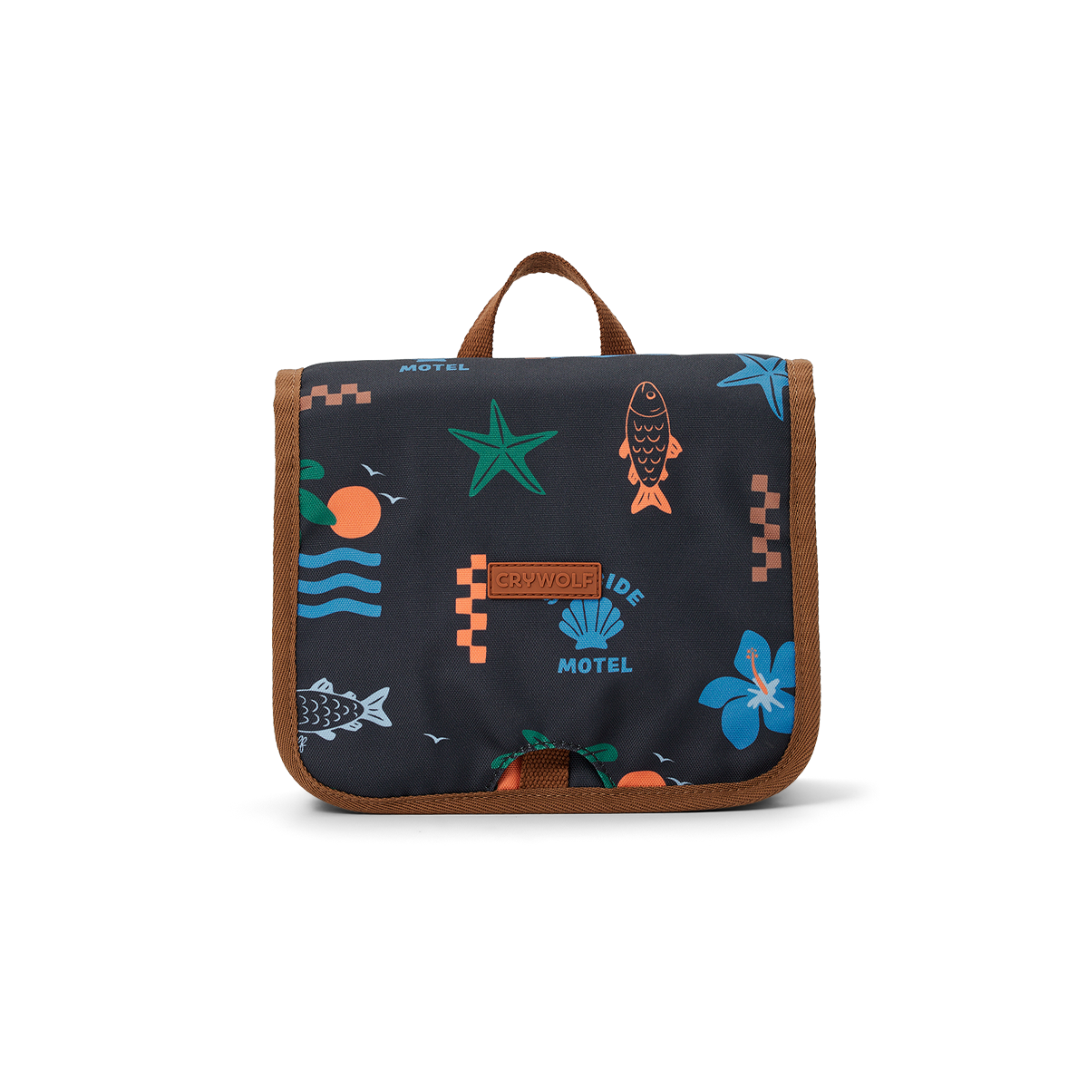 Crywolf Hanging Toiletry Bag (Seaside Motel)