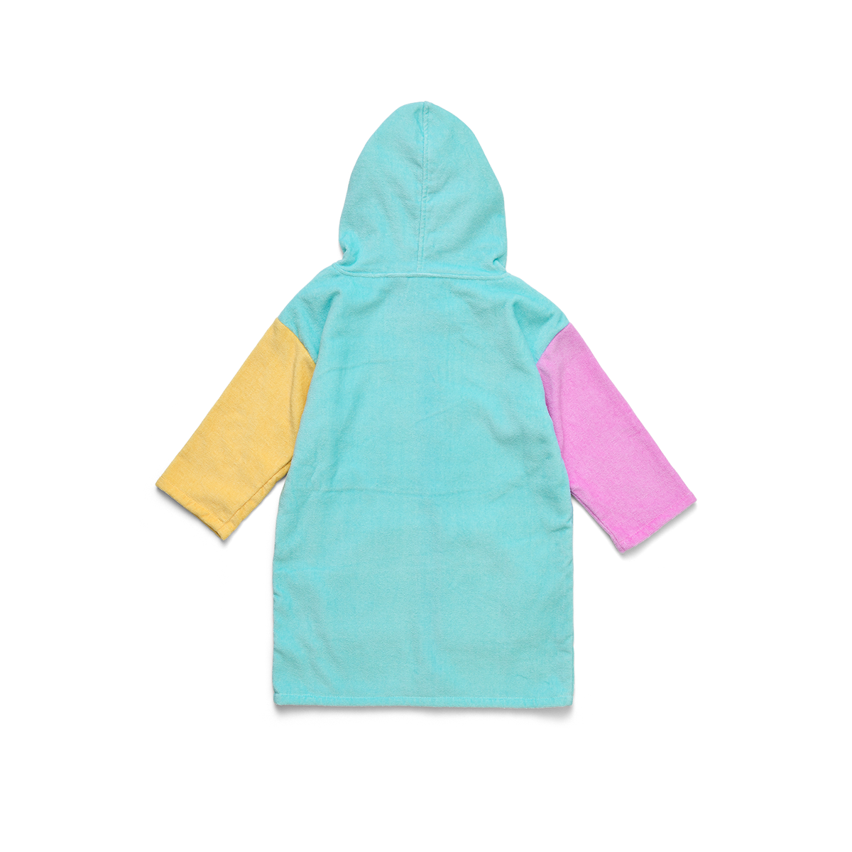 Crywolf Zip-Up Towel (Poolside Colourblock)