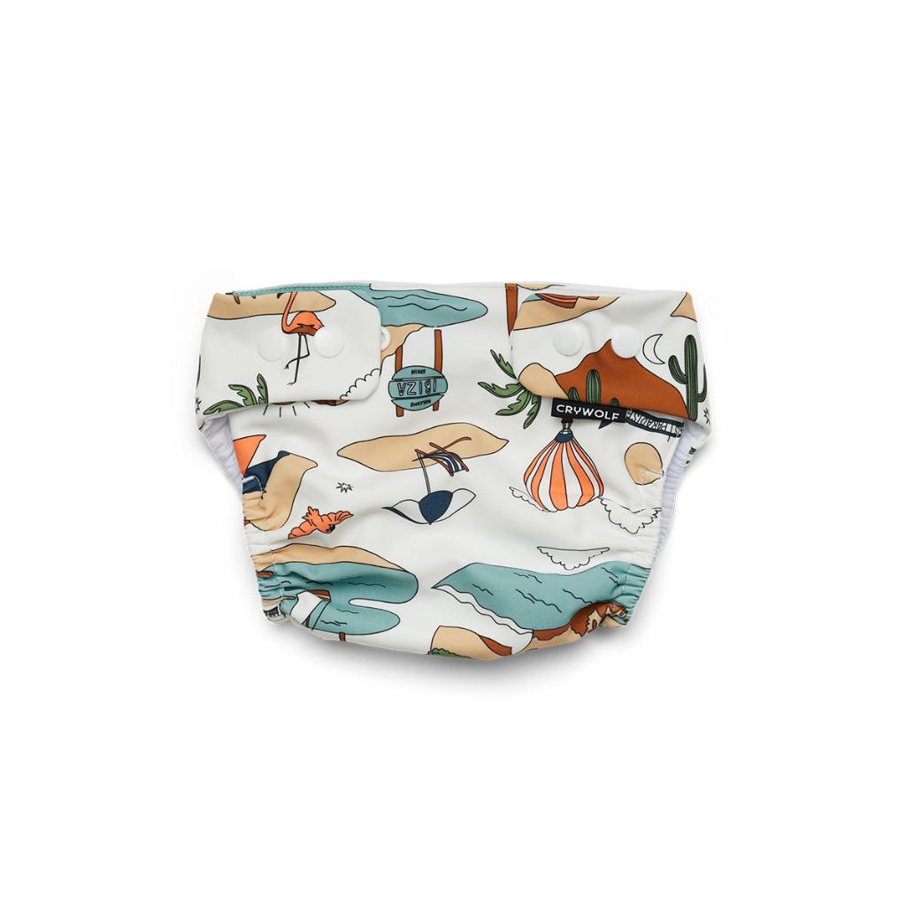 Crywolf Reusable Swim Nappy (Paradise)