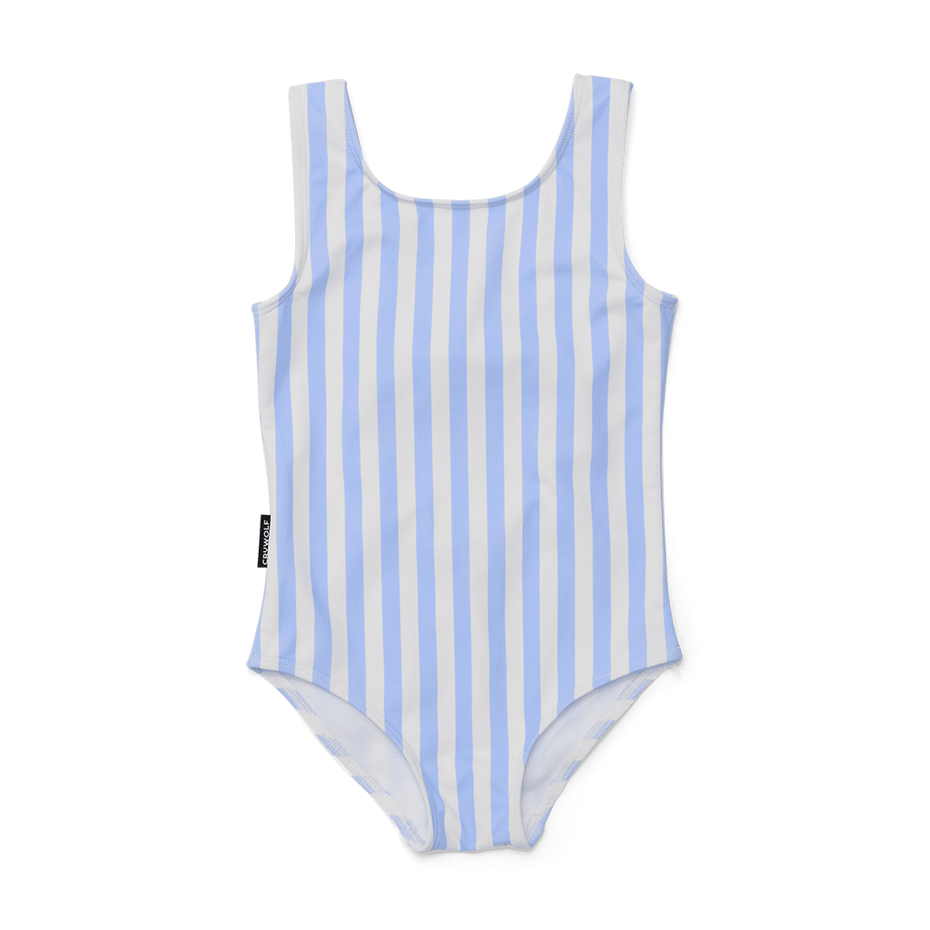 Crywolf Swimsuit (Sky Blue Stripe)