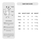 Crywolf Baby Size Guide