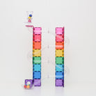 CONNETIX Magnetic Tiles Ball Run Set 114 Pieces (Bright)
