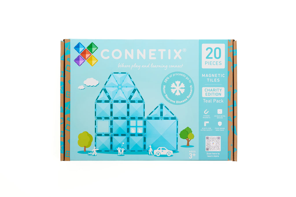 CONNETIX Tiles 20 Piece Charity Edition Pack (Teal)