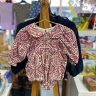 Country Road Frill Collar Romper (Multi Pink)
