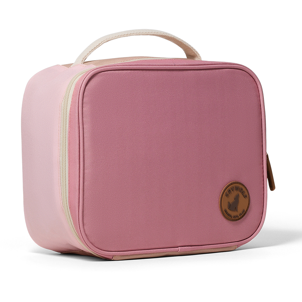 Crywolf Everyday Lunch Bag (Blush Colourblock)