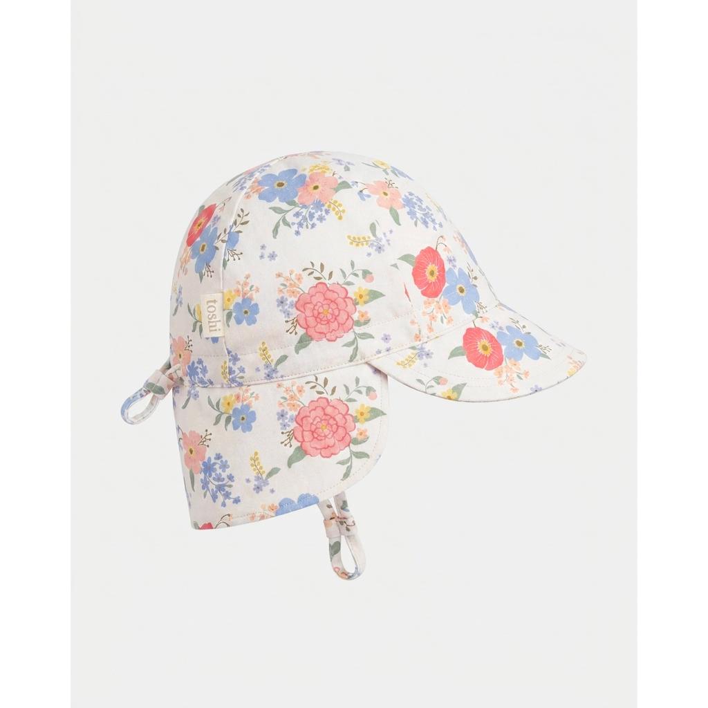 Toshi Flap Cap Arcadia Sunhat (Field Flowers)
