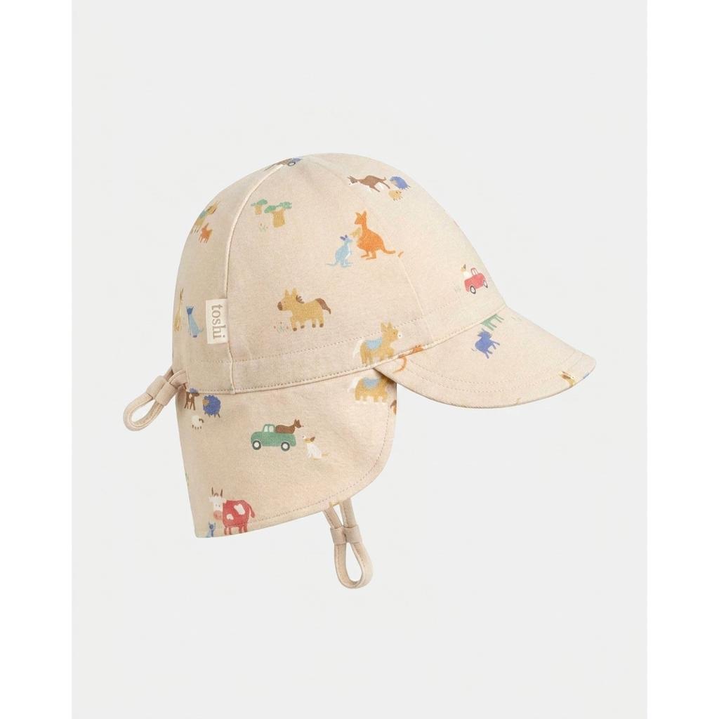 Toshi Flap Cap Arcadia Sunhat (Station Hands)