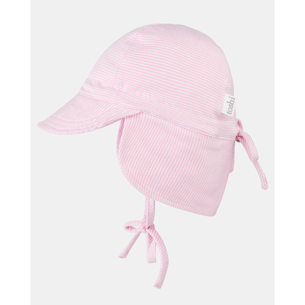 Toshi Flap Cap Baby Sunhat (Blush)