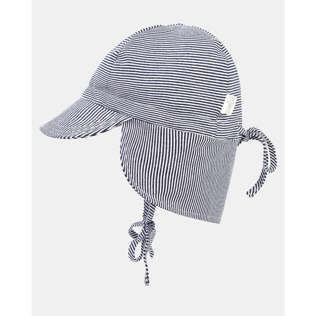 Toshi Flap Cap Baby Sunhat (Periwinkle)