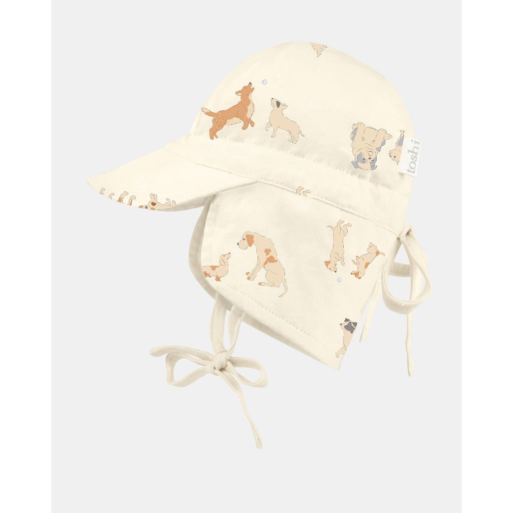 Toshi Flap Cap Bambini Sunhat (Puppy Love)