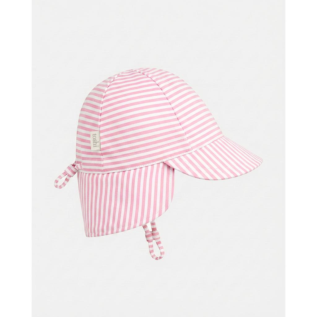Toshi Flap Cap Mini Sunhat (Blossom)