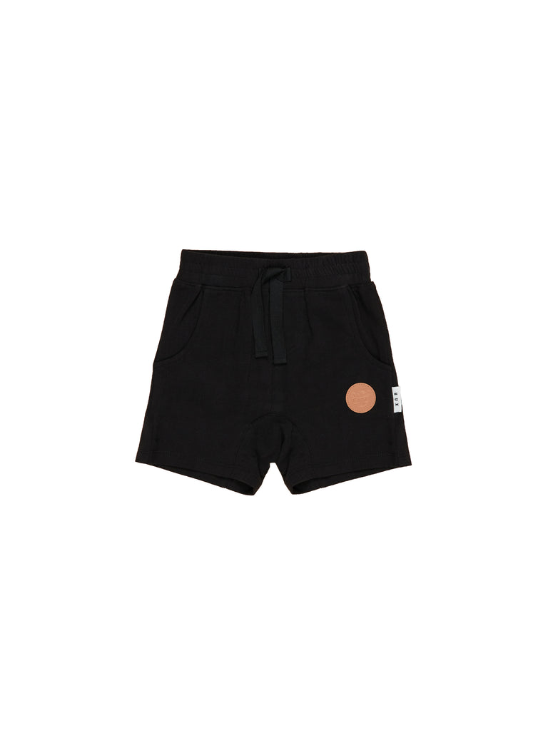 Huxbaby Slouch Shorts (Black)