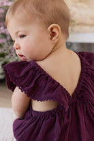 Jamie Kay Organic Cotton Muslin Beatrice Playsuit (Fig)