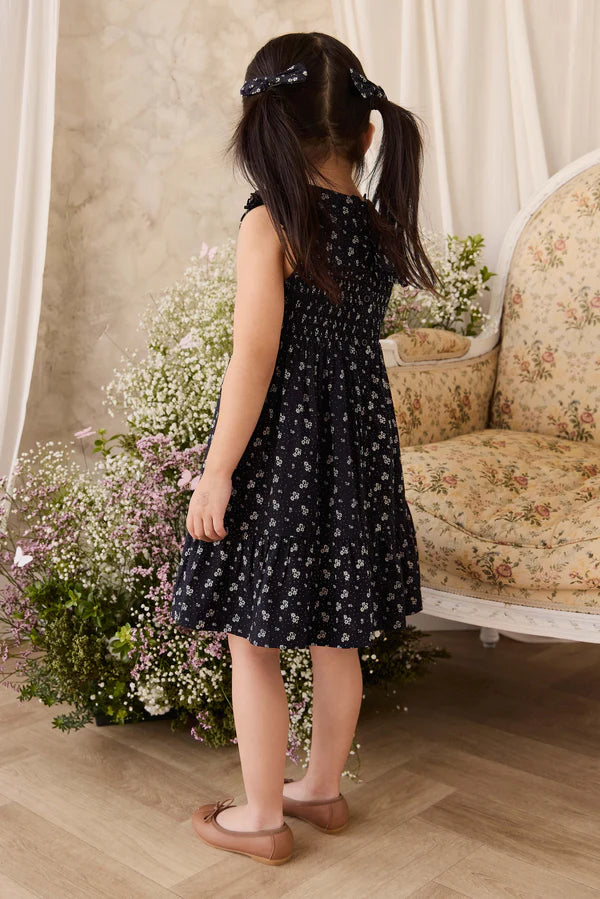 Jamie Kay Organic Cotton Christabel Dress (Maisie Navy)