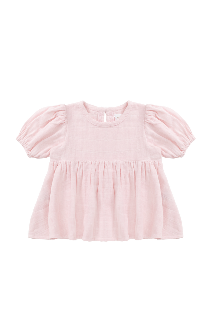 Jamie Kay Organic Cotton Muslin Elodie Top (Poppy)