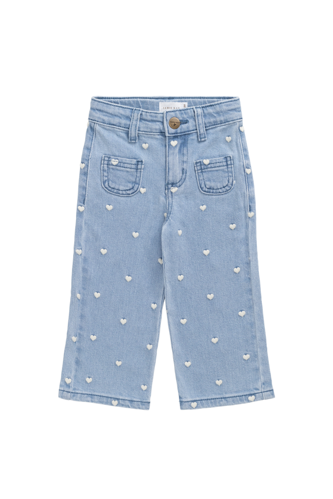 Jamie Kay Yvette Pants (Petite Heart Denim)