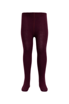 Jamie Kay Ribbed Tights (Mulberry Wood)
