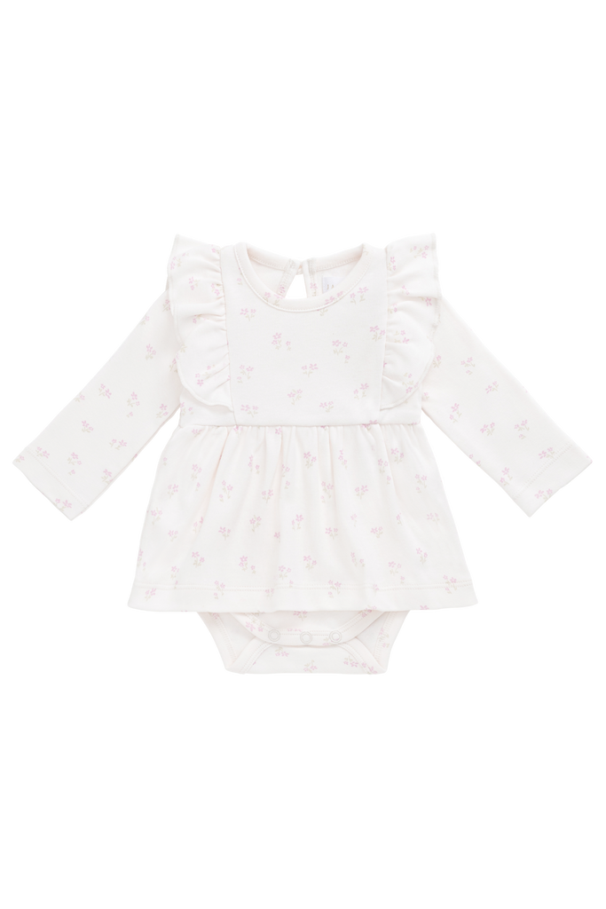 Jamie Kay Organic Cotton Vivienne Playsuit (Pauline Pink)