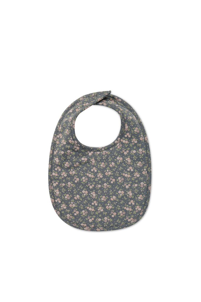 Jamie Kay Organic Cotton Bib (Rosalie Floral Lava)