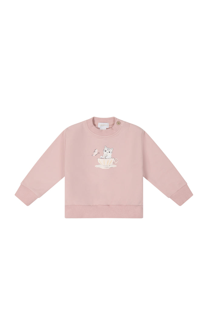 Jamie Kay Organic Cotton Aubrey Sweatshirt (Shell Pink)