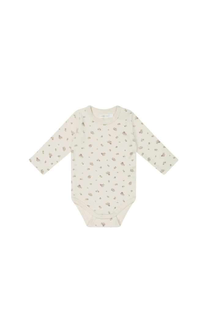 Jamie Kay Organic Cotton L/S Bodysuit (Irina Tofu)