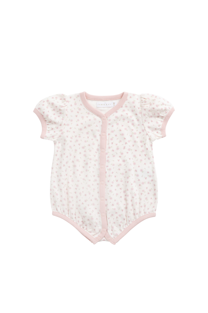Jamie Kay Organic Cotton Antoinette Playsuit (Victoria Blush)