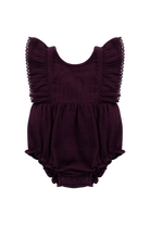 Jamie Kay Organic Cotton Muslin Beatrice Playsuit (Fig)