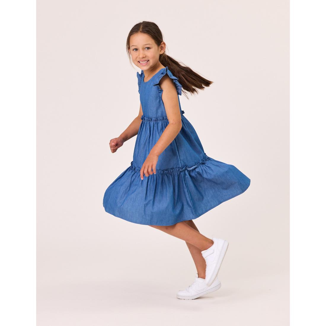 Radicool Kids Chambray Jasmine Dress