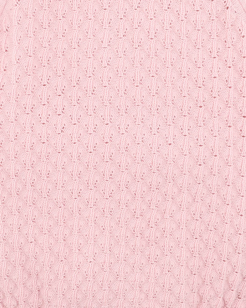 Bebe Willa Organic Knit Pointelle Bodysuit