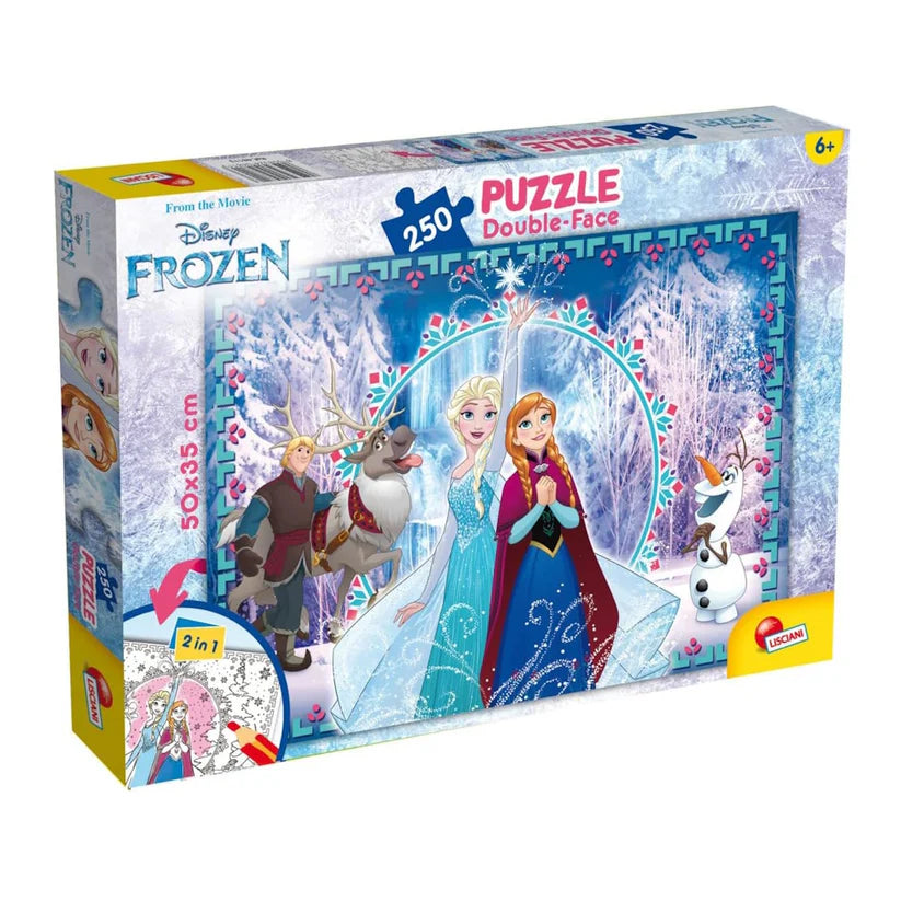 Lisciani Disney Frozen Double Sided Puzzle (250 Pce)