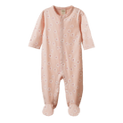 Nature Baby Lucy Suit (Flora Stamp Rose Dust Print)