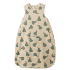 Nature Baby Organic Cotton & Merino Sleeping Bag (Pear Print)