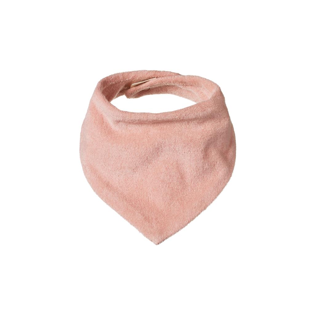 Nature Baby Terry Triangle Bib (Rose Bud)