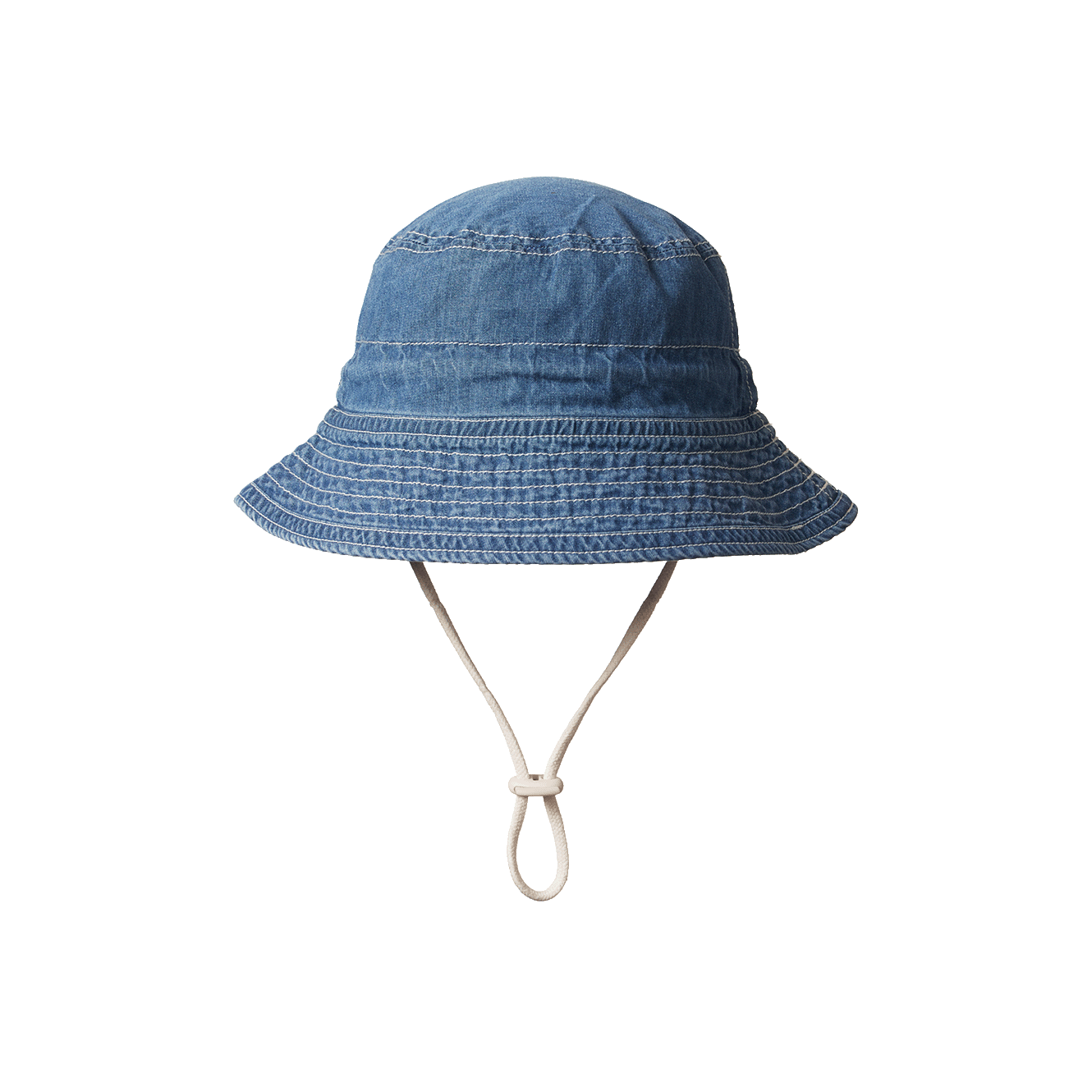 Nature Baby Bucket Sunhat Chambray (Sky)