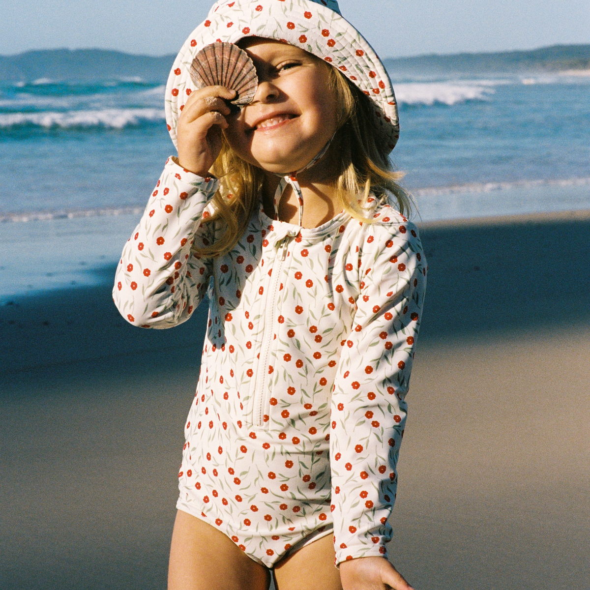 Nature Baby One Piece Bathing Swimsuit (Joiette Print)