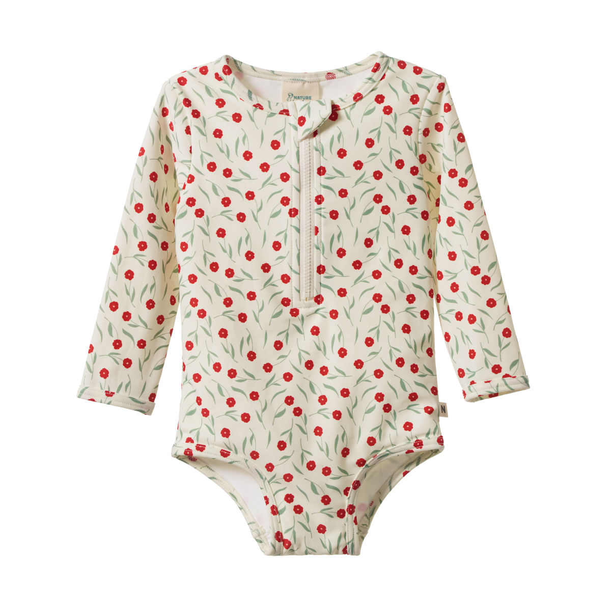 Nature Baby One Piece Bathing Swimsuit (Joiette Print)