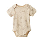 Nature Baby Organic Cotton S/S Bodysuit (Bramble Burrow Print)
