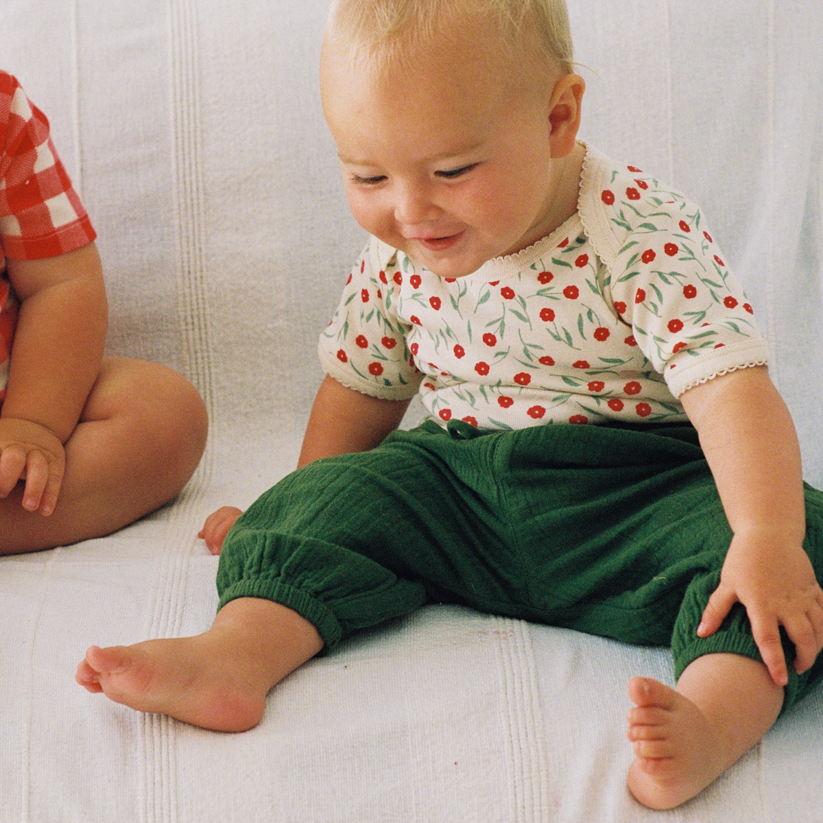 Nature Baby Organic Cotton S/S Bodysuit (Snorkel Print)