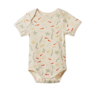 Nature Baby Organic Cotton S/S Bodysuit (Snorkel Print)