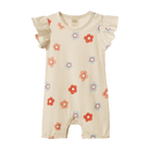 Nature Baby Tilly Suit (Flora Stamp Print)