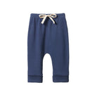 Nature Baby Organic Cotton Drawstring Pants (Vintage Indigo)