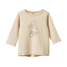 Nature Baby Organic Cotton L/S River Tee (Bramble Bunny Print)
