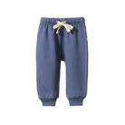 Nature Baby Organic Cotton Sunday Track Pants (Vintage Indigo)