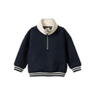 Nature Baby Organic Cotton Camper Sweatshirt (Navy)