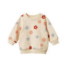 Nature Baby Emerson Sweater (Flora Stamp Print)