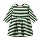Nature Baby L/S Twirl Dress (Eden Sea Stripe)