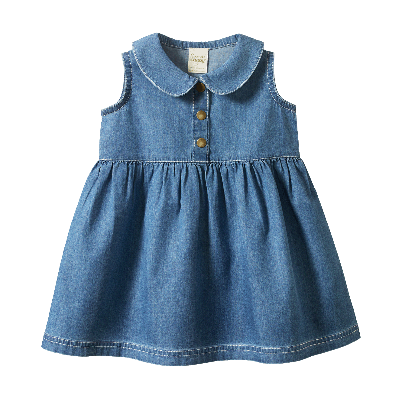 Nature Baby Birdy Dress (Sky)