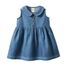 Nature Baby Birdy Dress (Sky)
